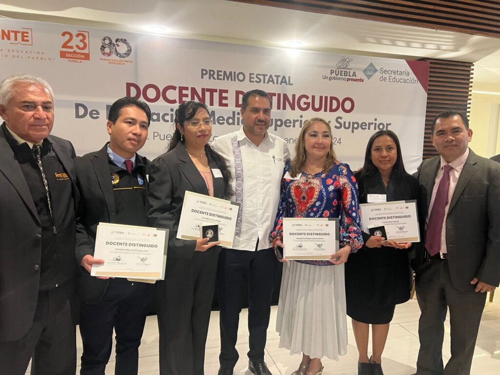 Premio Estatal “Docente distinguido”