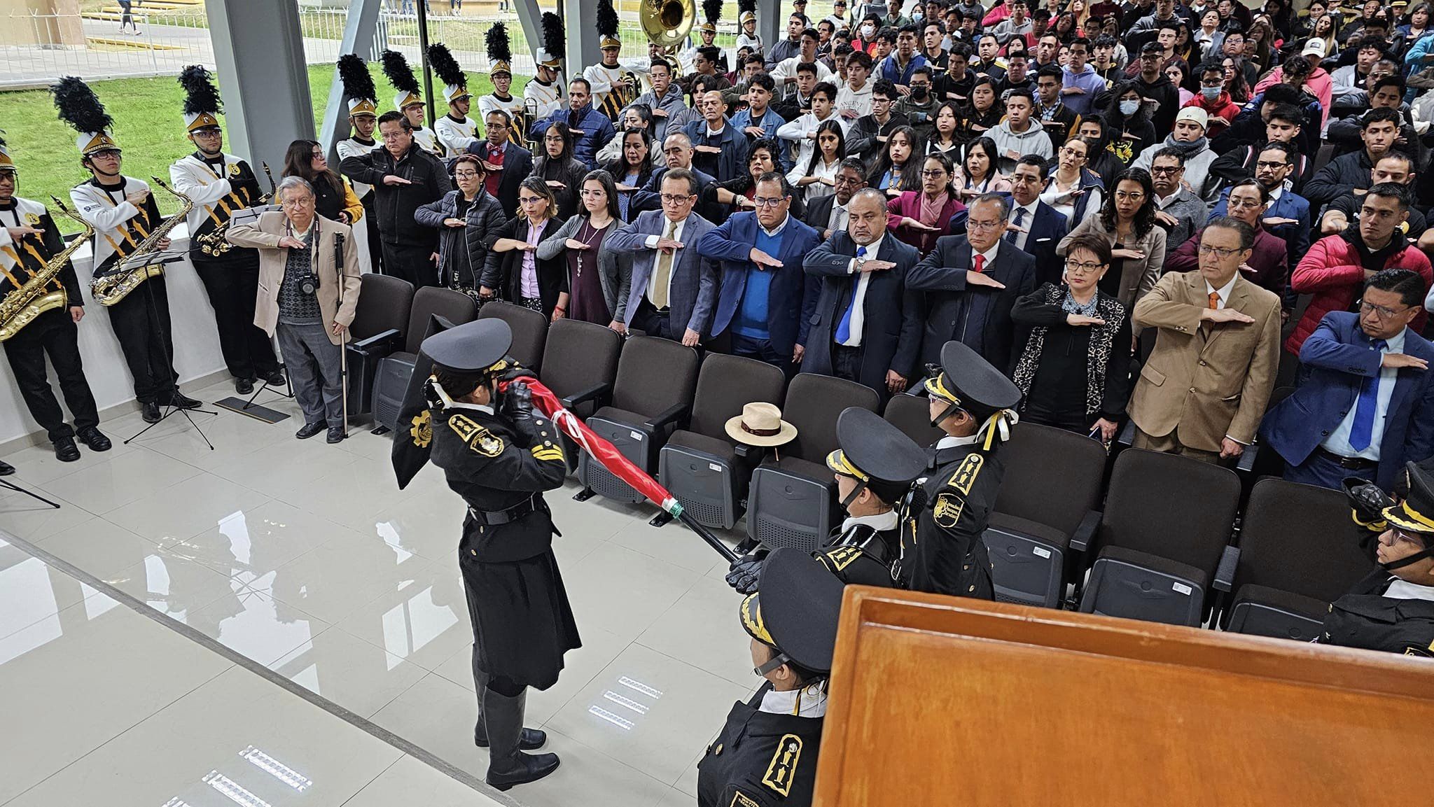 Hoy se inauguró el semestre enero- junio 2024