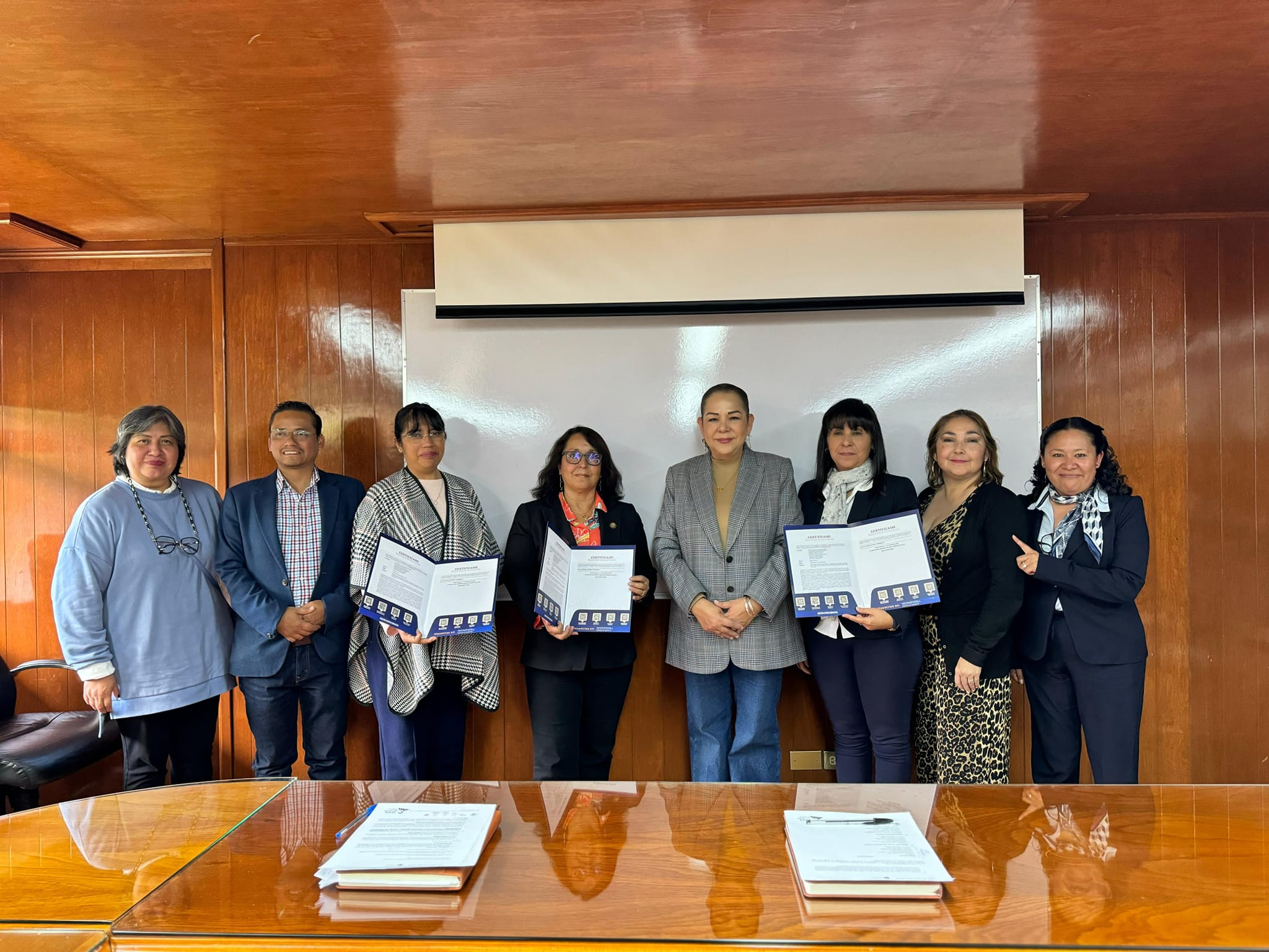 Se realiza entrega de Certificados de Derechos de Autor a proyectos del TECNM Campus Puebla.