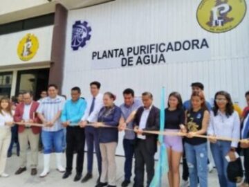 Se inaugura la Purificadora de Agua del TECNM Puebla.