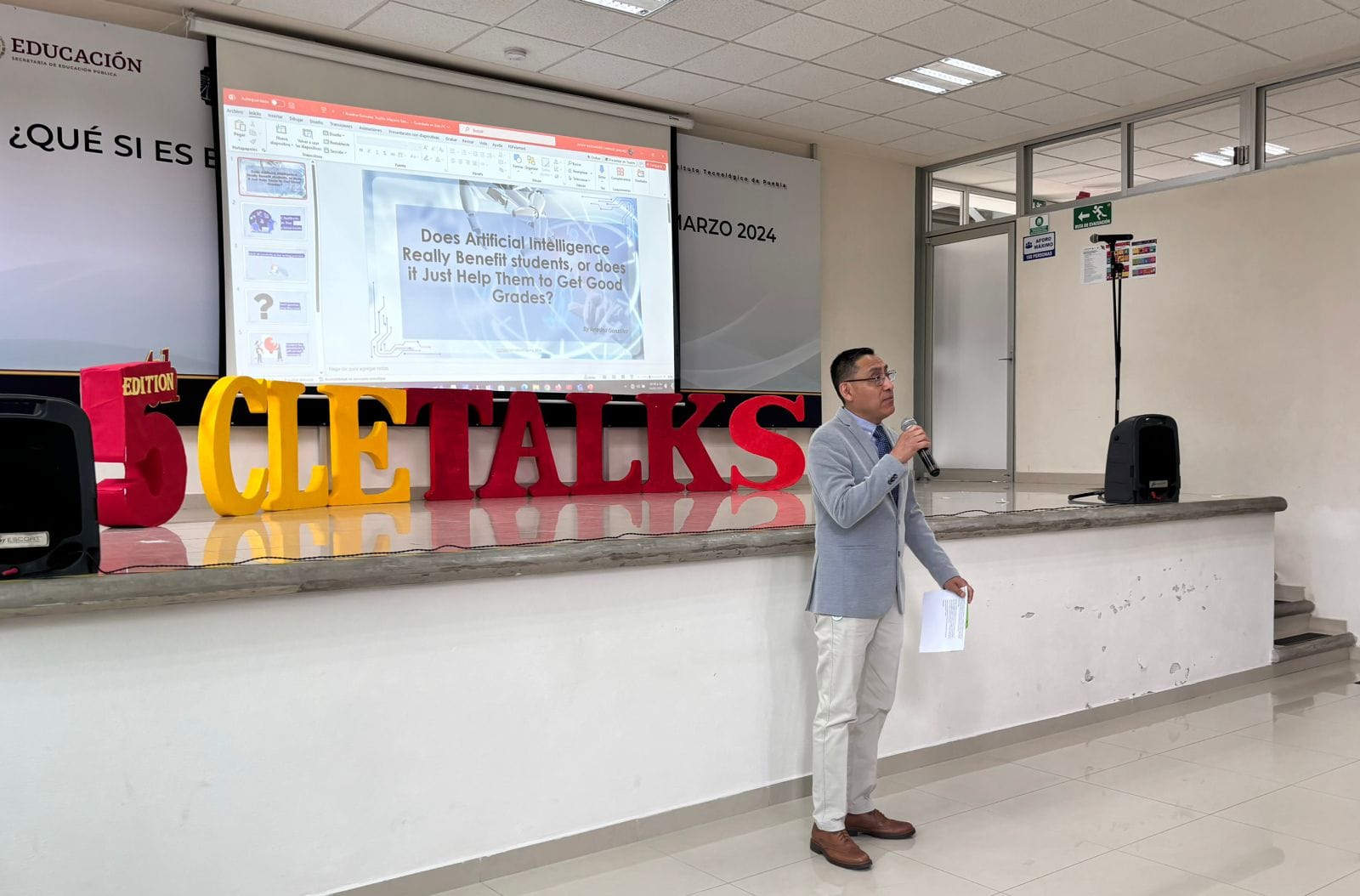 Se lleva a cabo la 5a. Edición de CLEtalks en el TECNM Puebla.