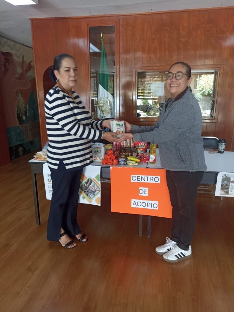 Fluye el acopio de víveres, en el TECNM Puebla