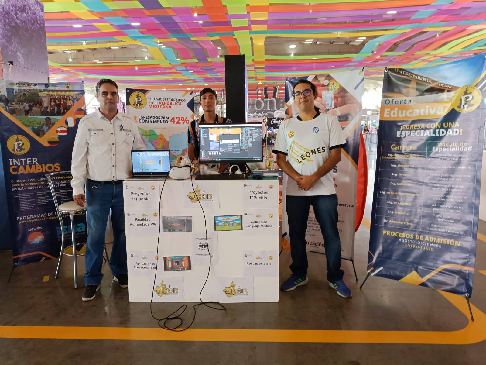 Presente el TECNM Puebla, en la Feria de Puebla